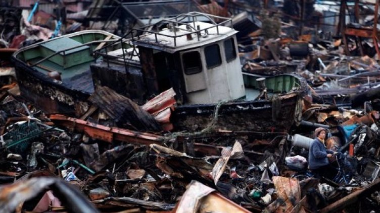 Япония след труса от 11 март. Снимка: Reuters