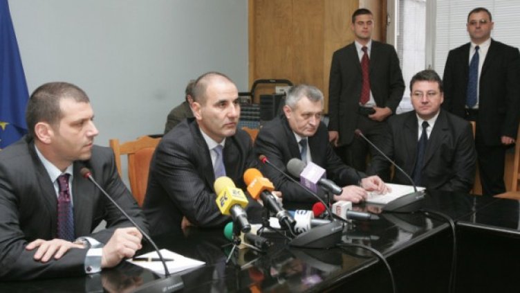 Ръководството на МВР отчита дейността си. Снимка: БТА