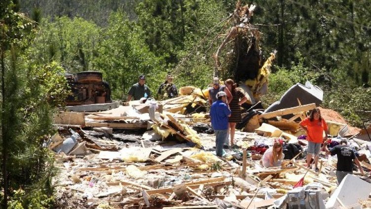Пораженията са ужасяващи. Снимка: БТА