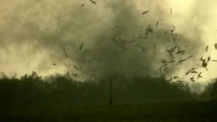 Смерч от опасна близост