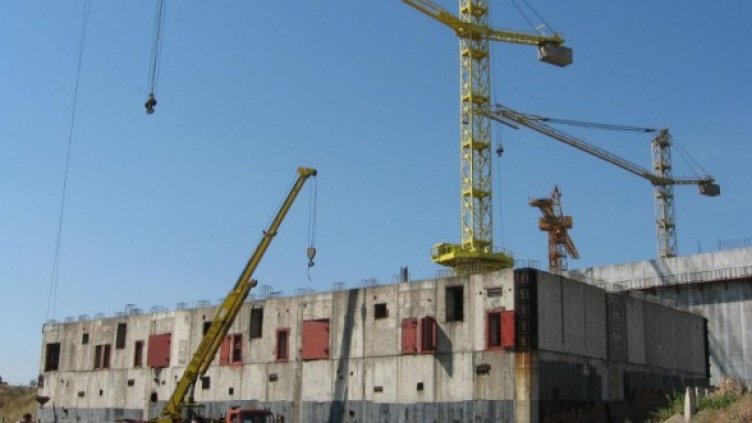 Строежът на АЕЦ "Белене". Снимка: Булфото