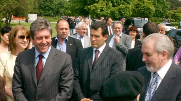 Първанов на посещение в Кърджали Снимка: БТА