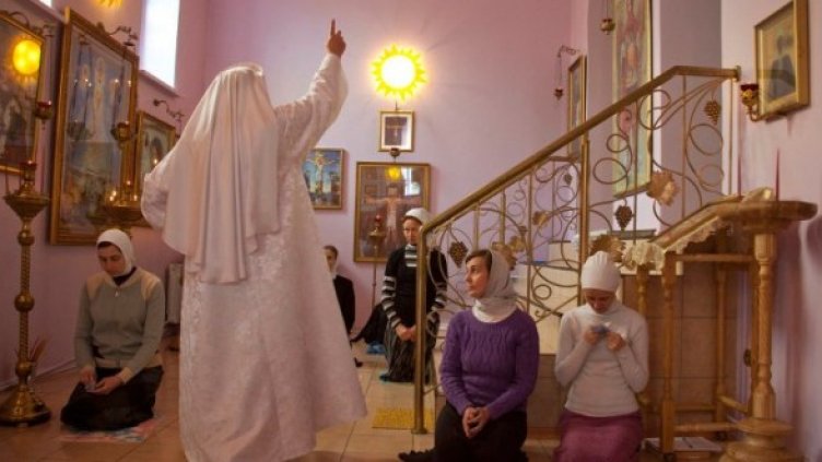 Светлана Фролова в Болшая Йелня. Снимка: Reuters