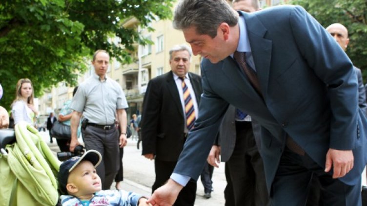 Президентът активно обикаля страната Снимка: БТА