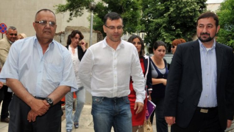 Симеон Дянков в Карнобат. Снимка: БТА