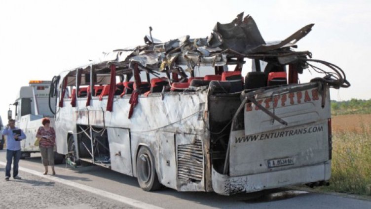 Осем души загинаха в катастрофата на 15 юни. Снимка: БТА