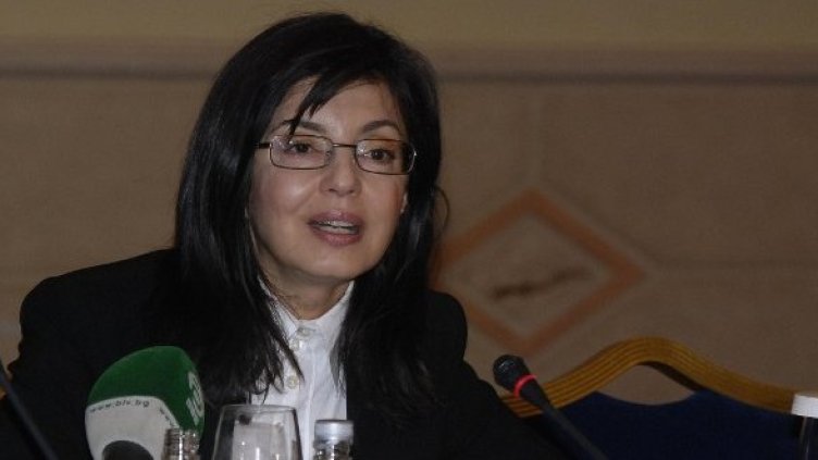 Кандидатът за президент Меглена Кунева. Снимка: Булфото