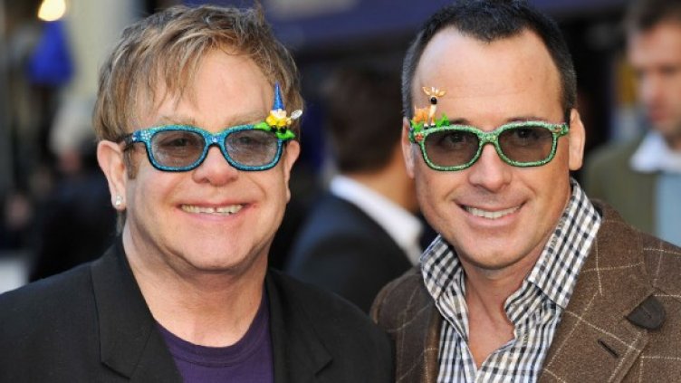 Елтън Джон и Дейвид Фърниш Снимка: Getty Images/Guliver Photos