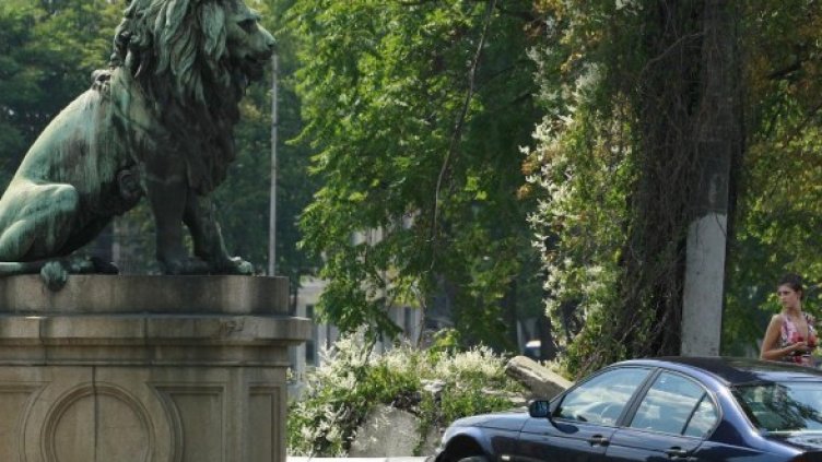BMW аха да скочи във "Владайска" от Лъвов мост