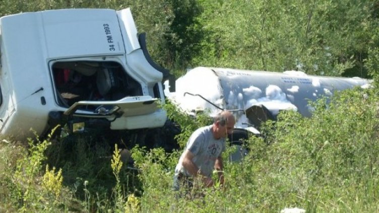 Мястото на инцидента. Снимка: Булфото