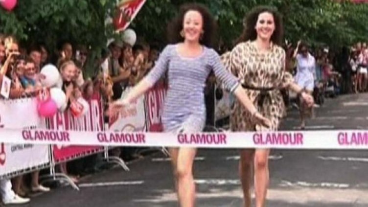 Рускини с токчета препускат грациозно... и не съвсем