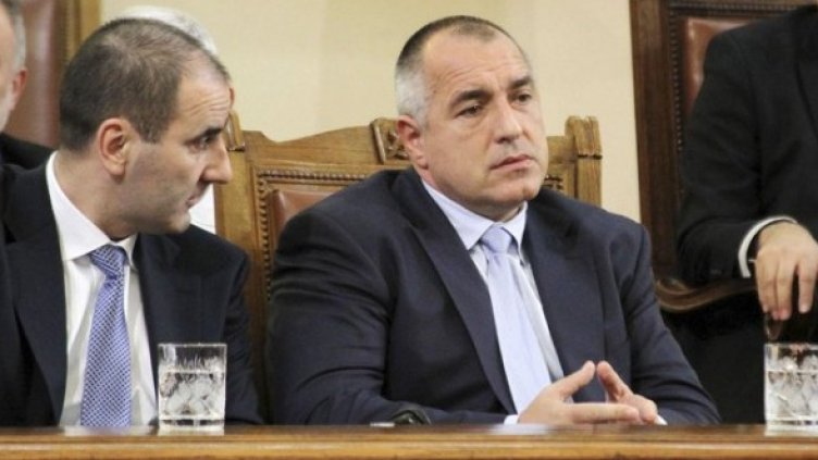 Борисов твърдо подкрепя Цветанов. Снимка: Булфото