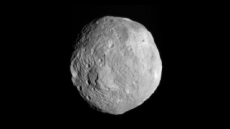 Астероидът Веста. Снимка: NASA/JPL-Caltech/UCLA/MPS/DLR/IDA