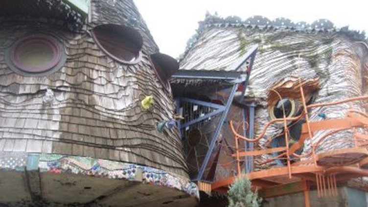 Къщата гъба. Снимка: strangebuildings.com
