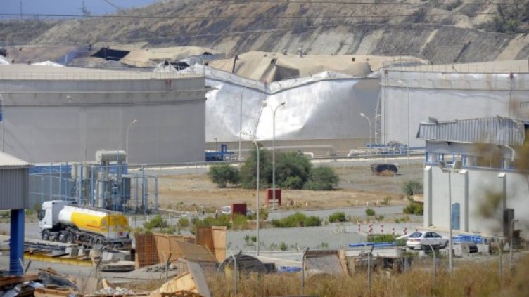 Пострадалата от взрива електроцентрала Василикос. Снимка: Reuters