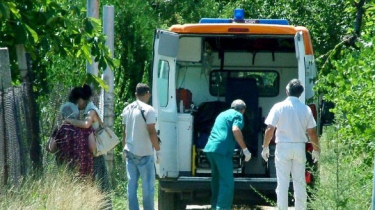 Мястото на трагедията във вилната зона "Изток". Снимка: Булфото