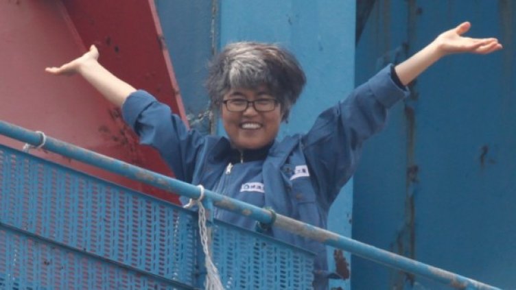 Ким Йен-сук. Снимка: Reuters