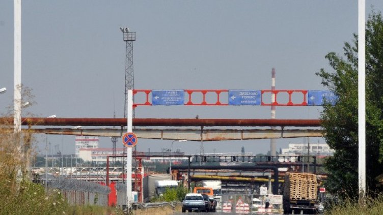 Терминалът на &bdquo;Лукойл Нефтохим Бургас&rdquo;. Снимка: БТА