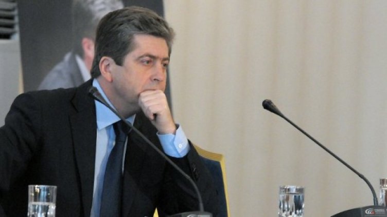 ГЕРБ не се справя с кризата, твърди Първанов. Снимка: Булфото