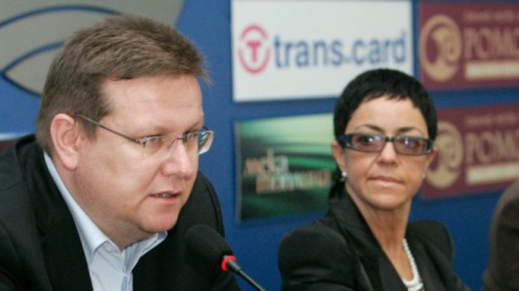 Кристина Патрашкова и Явор Дачков говорили с премиера за монопола в медиите. Снимка: БТА