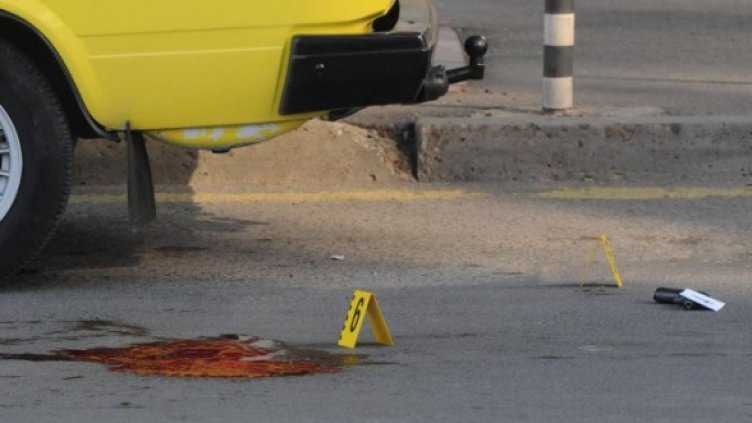 Мястото на стрелбата. Снимка: Булфото