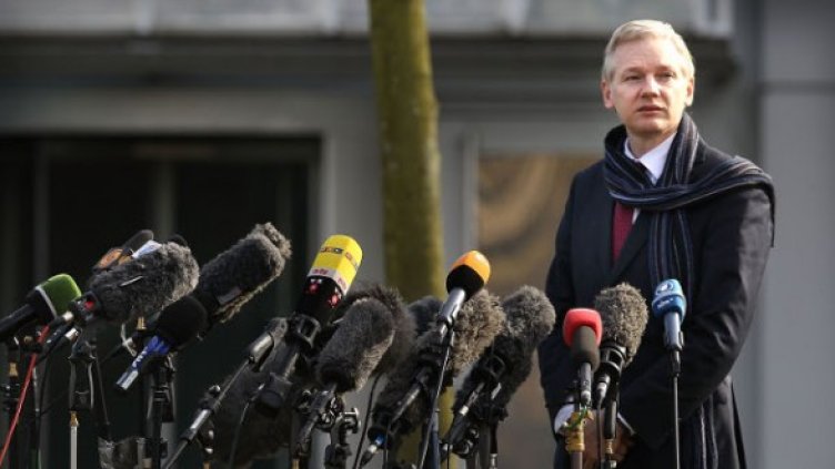 Джулиан Асандж. Снимка: Getty Images/Guliver Photos