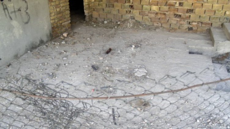 Мястото на зверското убийство. Снимка: БТА