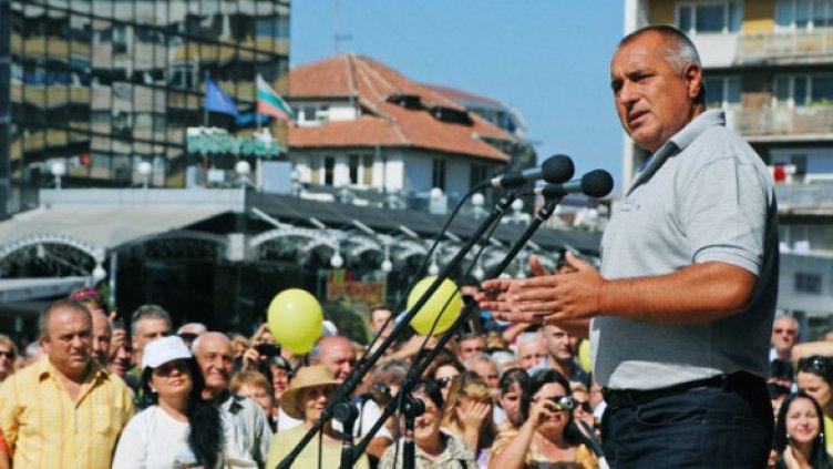 Борисов в Добрич. Снимка: БТА