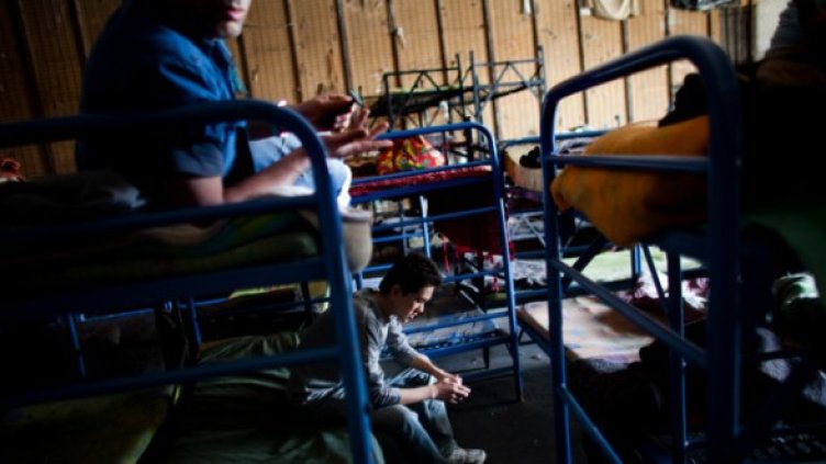 Афганистанци в център за задържане на остров Лесбос, Гърция. Снимка: Архив Getty Images/Guliver Photos