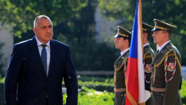 Бойко Борисов в Прага. Снимка: Reuters