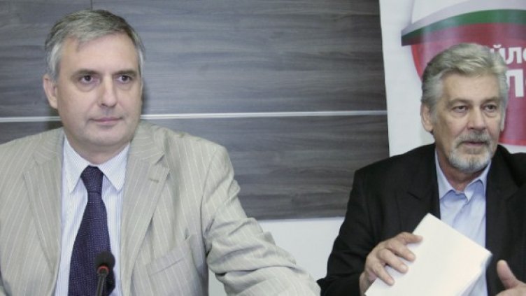 Кандидатпрезидентската двойка на БСП. Снимка: БТА