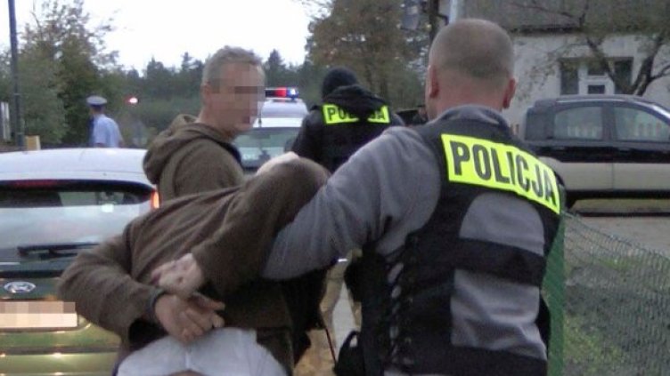 Единият от арестуваните поляци. Снимка: Reuters