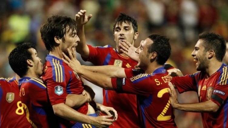 Испания ще бъде водач в групата си на финалите на Евро 2012. Снимка: Reuters