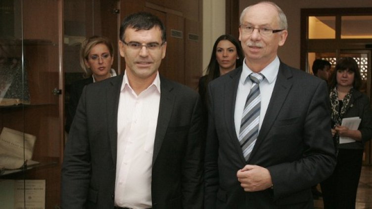 Симеон Дянков с Януш Левандовски. Снимка: БТА