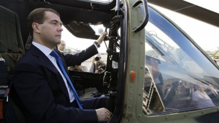 Руският президент Димитрий Медведев. Снимка: БТА