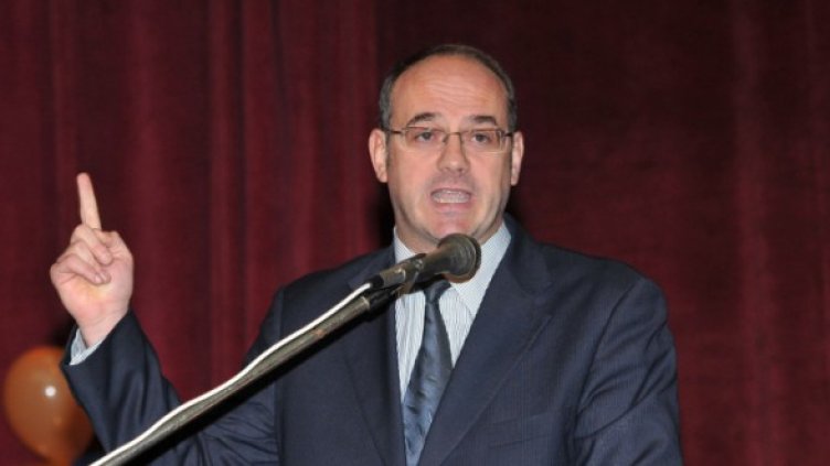 Кандидатът на РЗС за президент Атанас Семов. Снимка: БТА