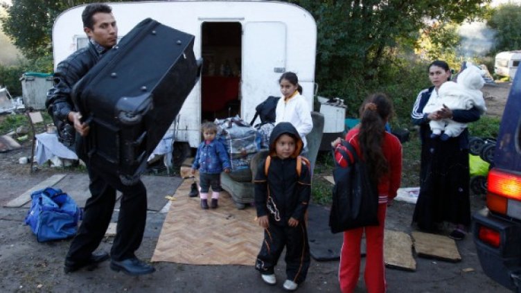 Роми край Лил, Франция. Снимка: Архив Reuters