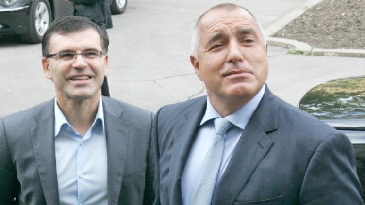 Симеон Дянков и Бойко Борисов Снимка: БТА