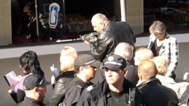 Следственият експеримент. Снимка: Булфото