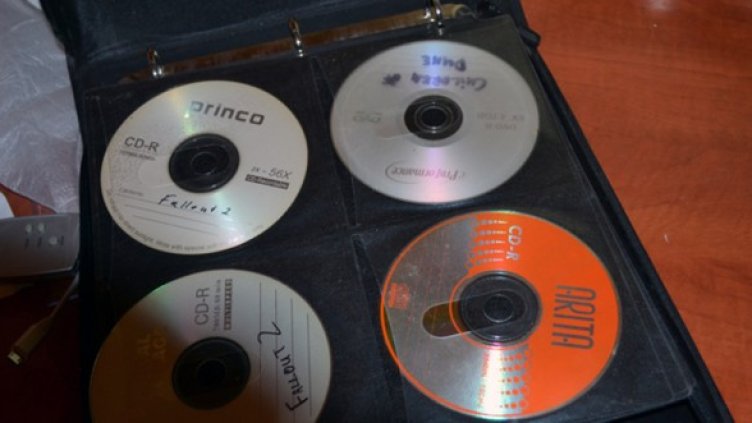 Част от намерените материали от антимафиотите. Снимка: архив, БТА