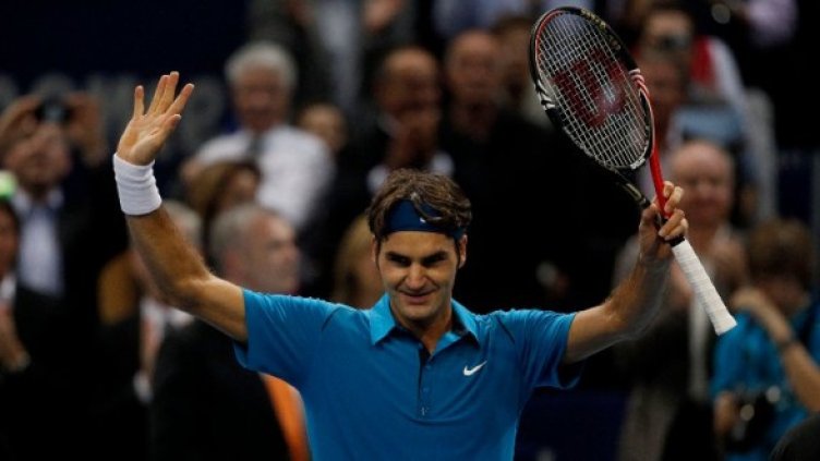 Федерер с пета титла в Базел. Снимка: Reuters