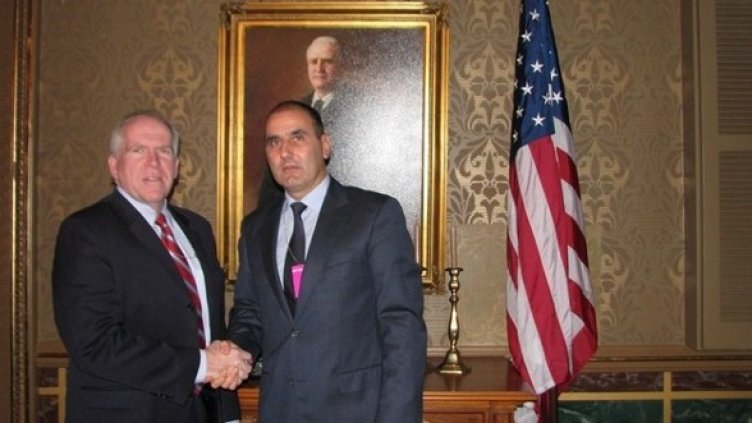 Цветан Цветанов с Джон Бренън. Снимка: МВР