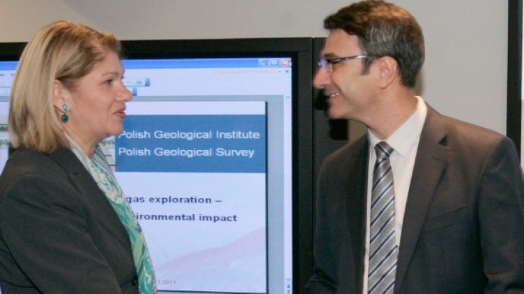 Нона Караджова и Трайчо Трайков. СНимка: БТА