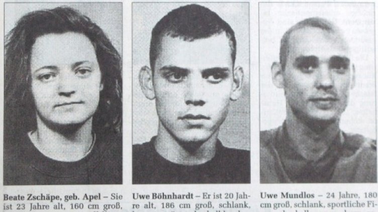 Триото от Цвикау. Снимка: Reuters