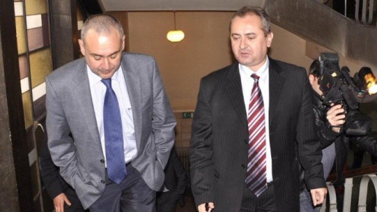Иван Ванчев и главният прокурор Борис Велчев. Снимка: Булфото