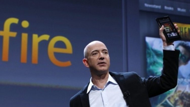 След таблета Fire компанията на Джеф Безос вероятно работи и над смартфон. Снимка: Reuters