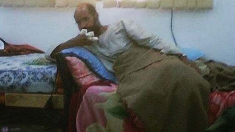 Заловеният Сейф ал Ислам Снимка: Reuters