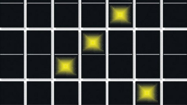 В матрицата на календарното послание Пахомов открил изображение на съзвездието Орион. Той смята, че от района на звездата Минтака са дошли представители на друг разум. Изображение: pakhomov.com