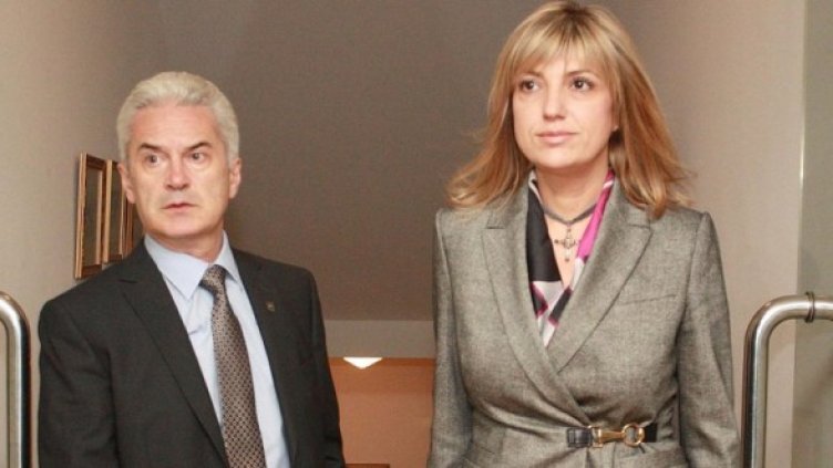 Волен Сидеров и съпругата му Kапка вече са разделени. Снимка: архив, Булфото