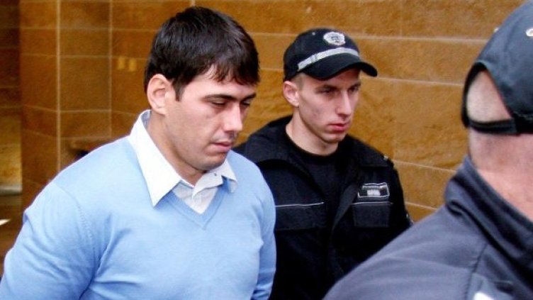 Лазар Колев в съда. Снимка: Булфото